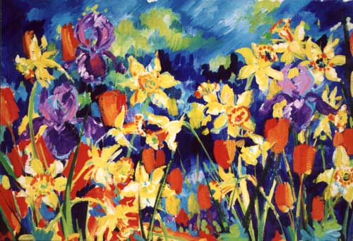 English Garden: Daffodils